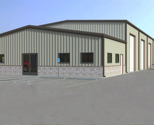 commercial metal building